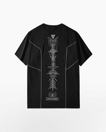 T-shirt Sci-Fi Futuriste Néon -  cyberpunk - T-shirt néon futuriste pour un look Cyberpunk