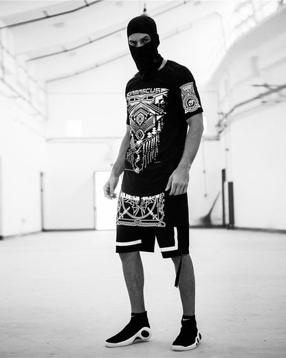 T-Shirt Tech Futuriste Cyberpunk -  style urbain - T-Shirt Cyberpunk au Design Futuriste et Confort Optimal