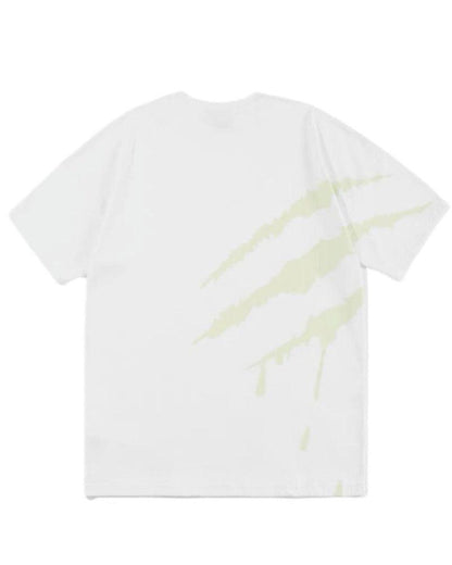 T-Shirt Tech à Rayures Vibrantes -  fluorescent - T-Shirt Tech à Rayures Fluorescentes pour un Style Urbain