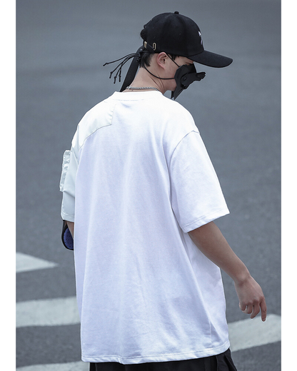 T-shirt Tech Réfléchissant Visionnaire -  techwear - T-shirt Tech Réfléchissant pour un Style Urbain Moderne