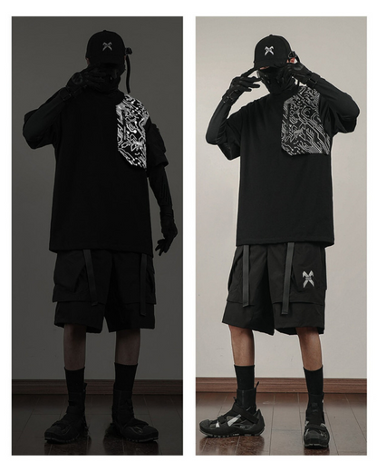 T-shirt Tech Réfléchissant Visionnaire -  urbain - T-shirt Tech Réfléchissant pour un Style Urbain Moderne