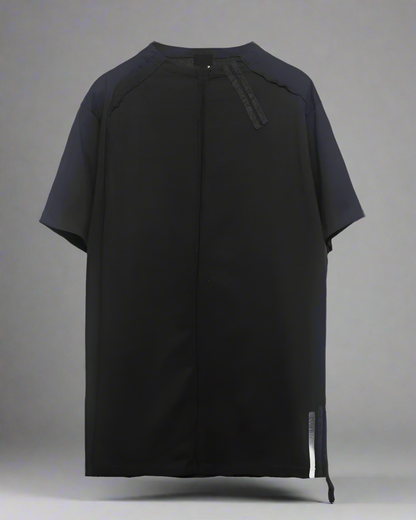 T-Shirt Tech Tee Découpé de Nouvelle Génération -  mode streetwear - T-Shirt Tech Tee Découpé pour un Look Urbain Unique