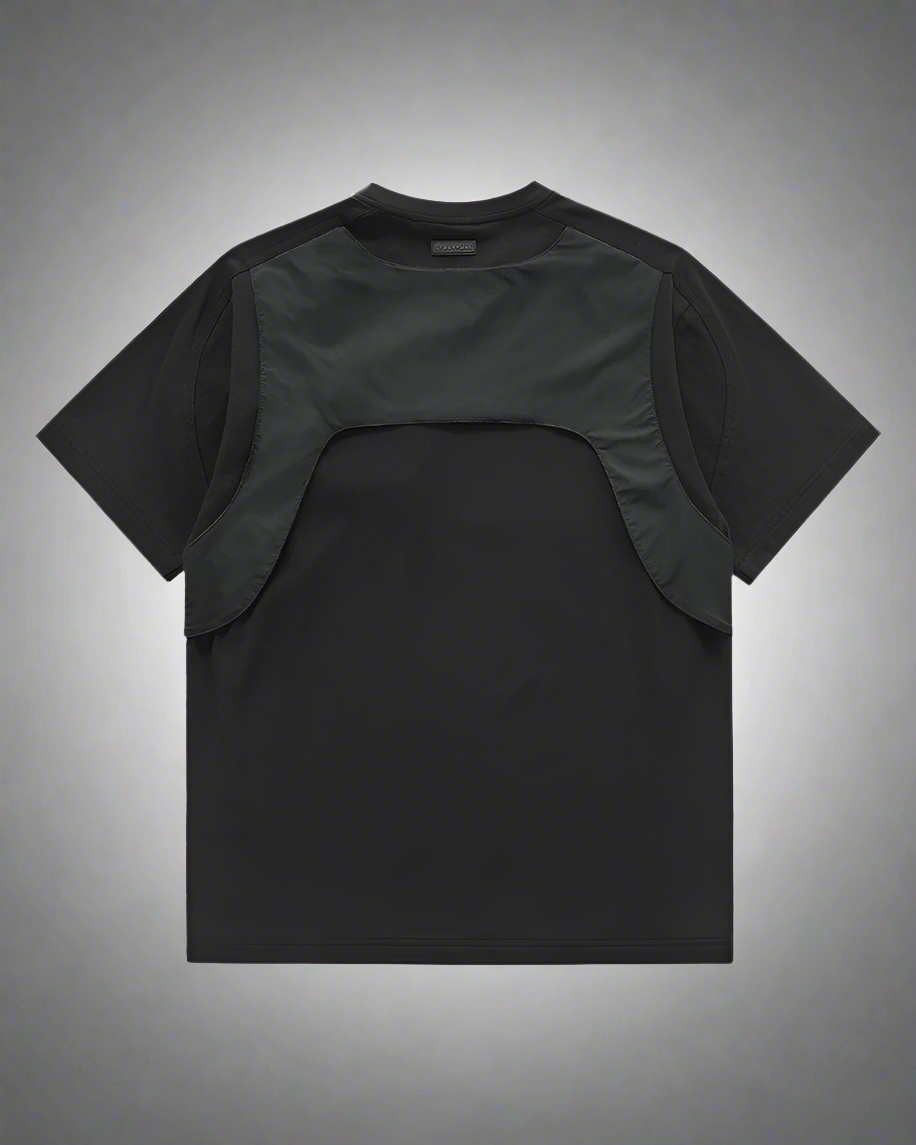 T-shirt Tech Tout-en-Un - t-shirt - T-shirt Techwear noir confortable et durable