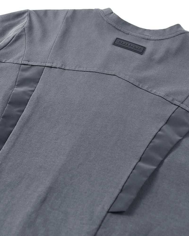 T-shirt Tech Urbain Utilitaire -  t-shirt confortable - T-shirt Tech Urbain Utilitaire en Gris Confortable