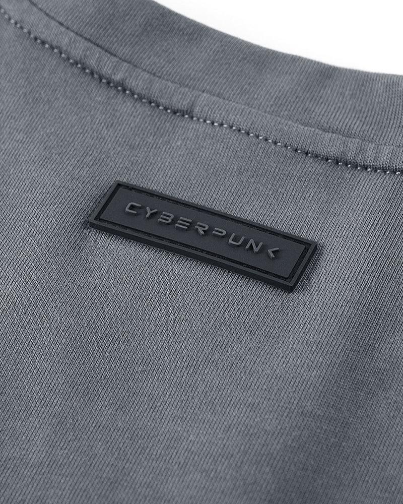 T-shirt Tech Urbain Utilitaire -  techwear - T-shirt Tech Urbain Utilitaire en Gris Confortable