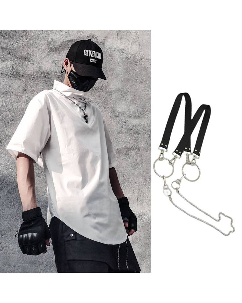 T-shirt Techwear Chaîné Urbain -  urbain - T-shirt Techwear Chaîné Urbain Confort et Style