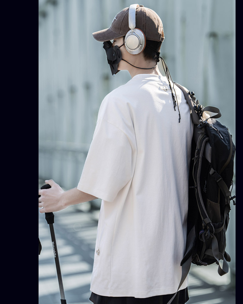 T-shirt Urbain Duo Stylé -  vêtements de superposition - T-shirt Urbain Duo Stylé pour un look décontracté