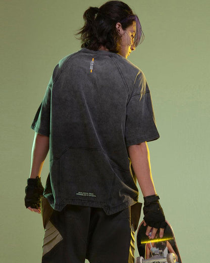 T-shirt Vision Nocturne Néon -  esthétique futuriste - T-shirt Vision Nocturne Néon pour un look futuriste