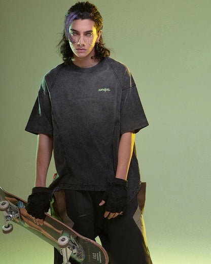 T-shirt Vision Nocturne Néon -  noir - T-shirt Vision Nocturne Néon pour un look futuriste