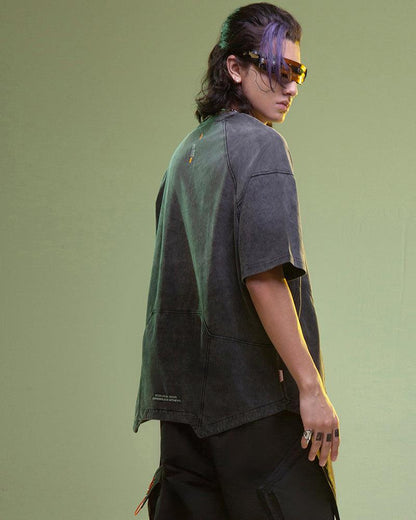 T-shirt Vision Nocturne Néon - style décontracté - T-shirt Vision Nocturne Néon pour un look futuriste