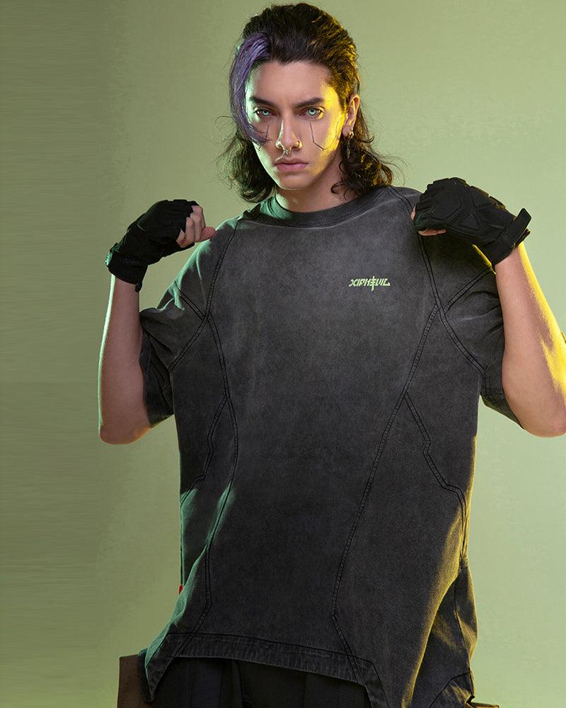 T-shirt Vision Nocturne Néon - t-shirt - T-shirt Vision Nocturne Néon pour un look futuriste