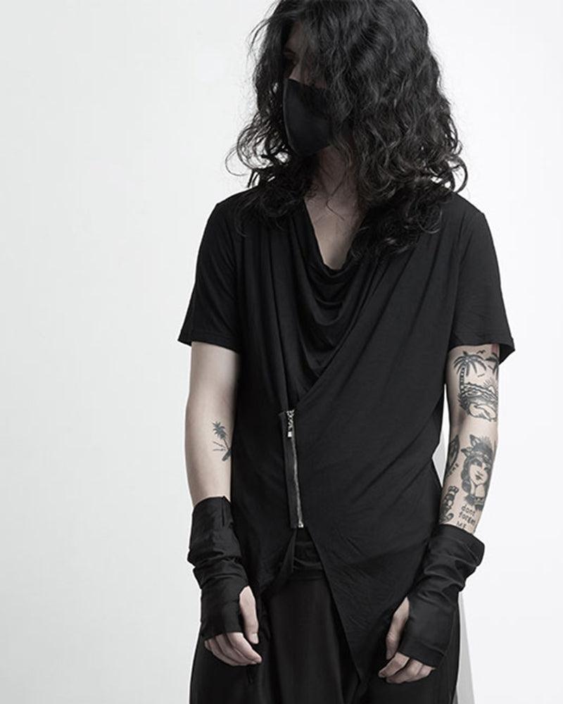 T-shirt Zip Urban Edge -  confort quotidien - T-shirt Zip Urban Edge au style urbain et confortable