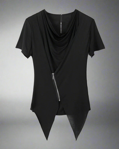 T-shirt Zip Urban Edge - t-shirt - T-shirt Zip Urban Edge au style urbain et confortable