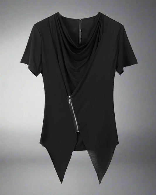 T-shirt Zip Urban Edge - t-shirt - T-shirt Zip Urban Edge au style urbain et confortable