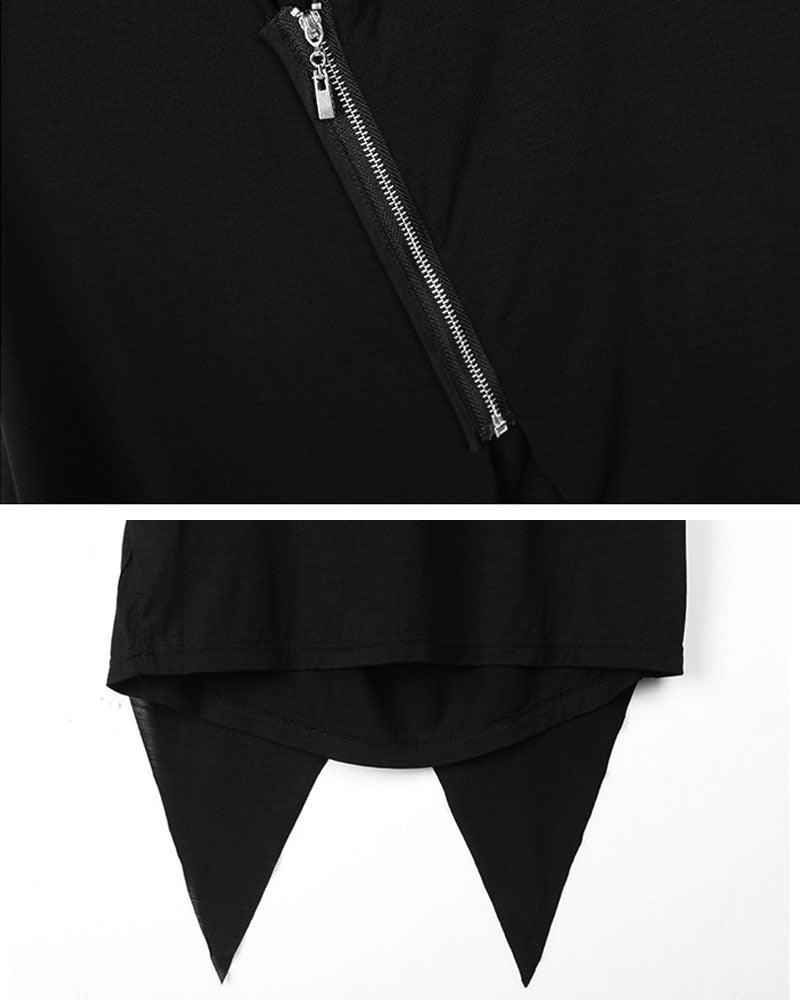 T-shirt Zip Urban Edge - t-shirt techwear - T-shirt Zip Urban Edge au style urbain et confortable