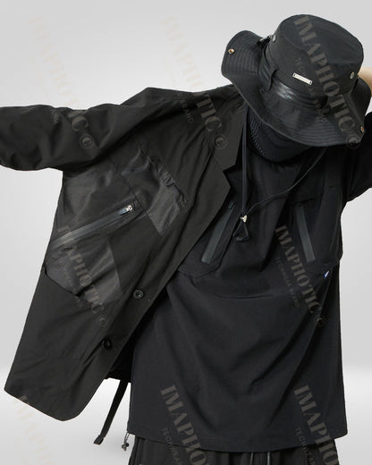 Veste Oversize Tactique en Bold