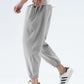 Joggers en Soie Noire Élégants