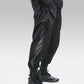 Pantalons Cargo Techwear avec Fermeture Éclair Latérale