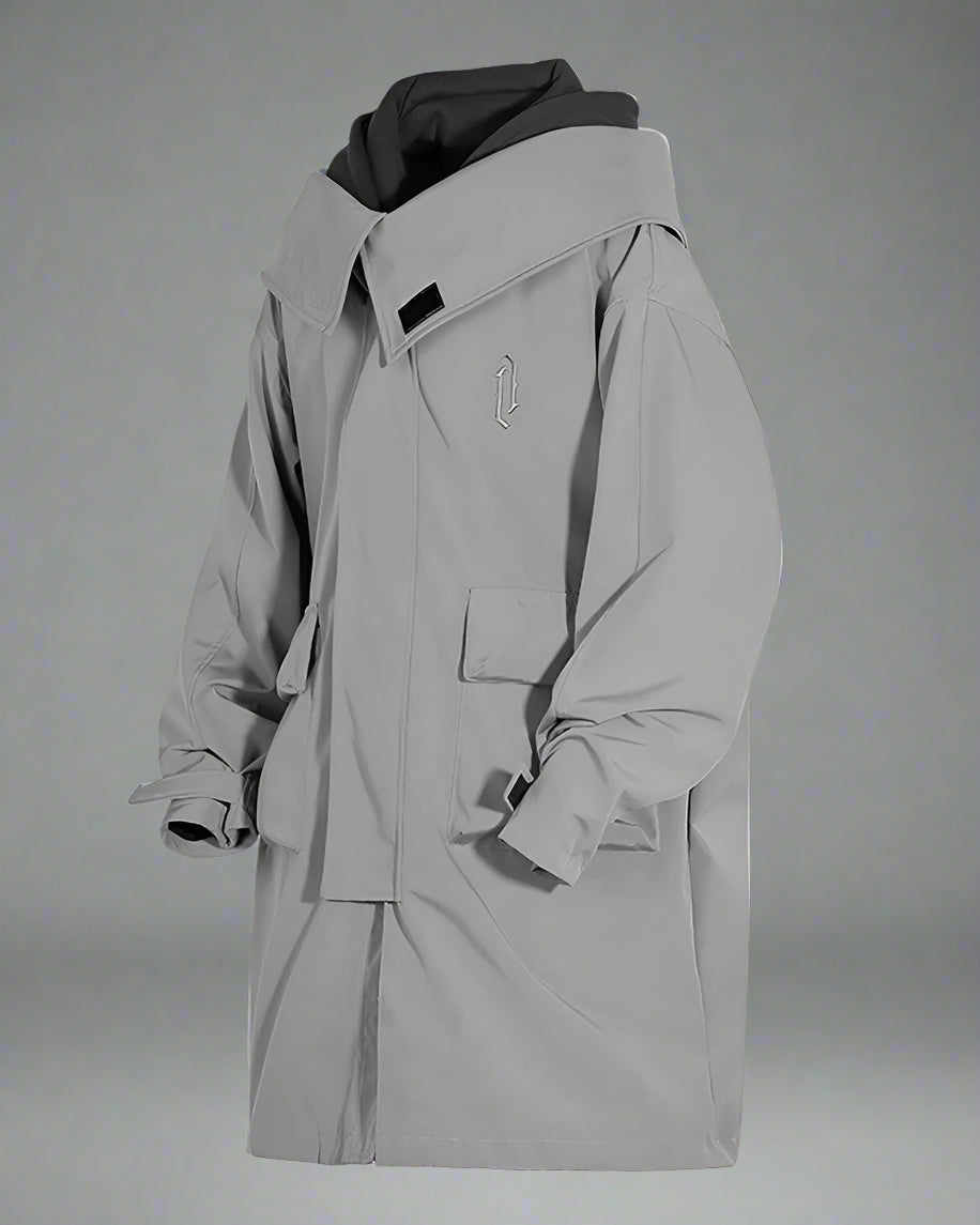 Manteau Long Utilitaire Chic