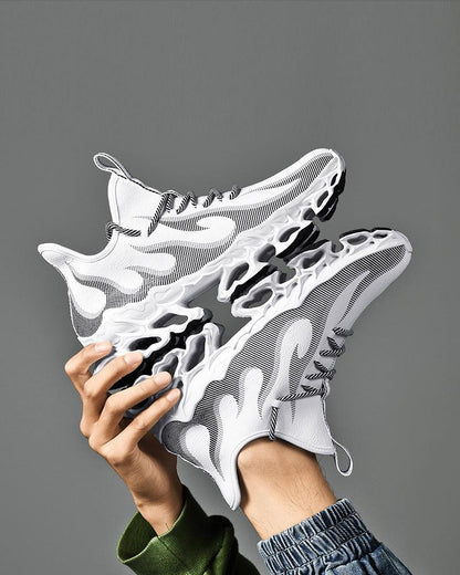 Baskets Futuristes Infusées de Feu