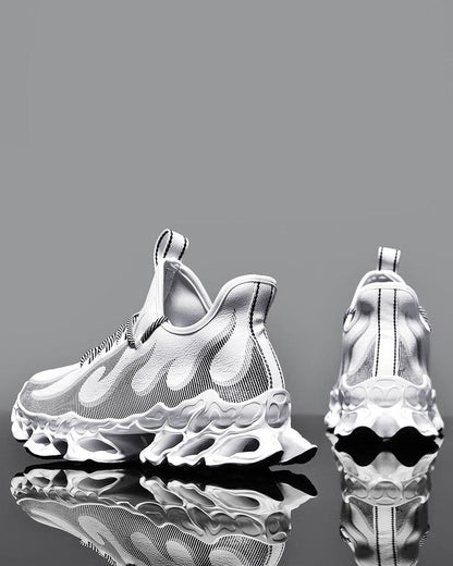 Baskets Futuristes Infusées de Feu