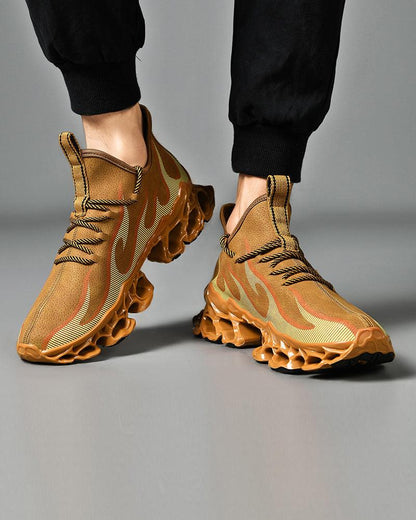 Baskets Futuristes Infusées de Feu