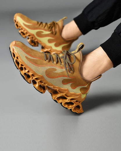 Baskets Futuristes Infusées de Feu