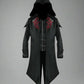 Manteau long gothique unisexe audacieux