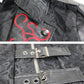 Manteau long gothique unisexe audacieux