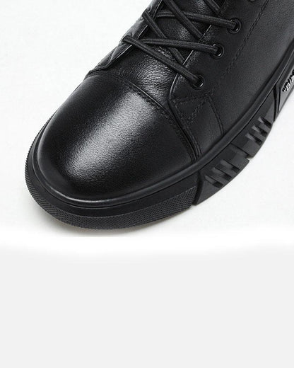 Baskets en Cuir Imperméables et Élégantes