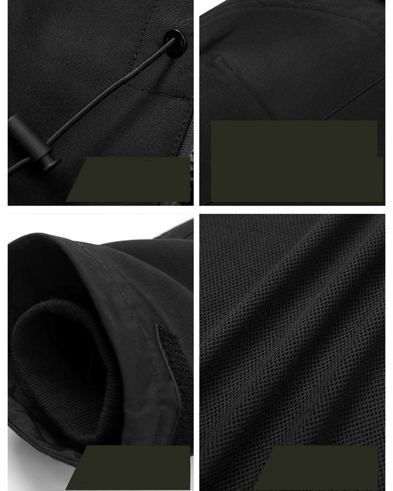 Veste à Capuche Cyberpunk Vibrante