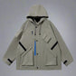 Veste à Capuche Cyberpunk Vibrante