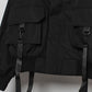 Veste à Capuche avec Détail en Ruban Chic