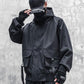 Veste à Capuche avec Détail en Ruban Chic