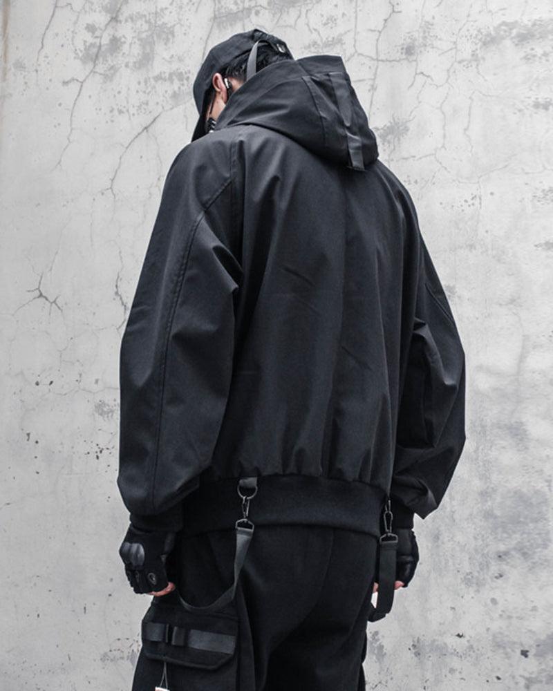 Veste à Capuche avec Détail en Ruban Chic