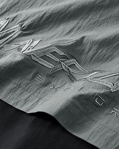 Chemise Haut Chic à Manches Courtes Superposées