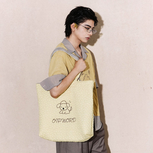 Tote Chic Réversible Matelassé - sac tote - Tote Chic Réversible Matelassé et à Carreaux