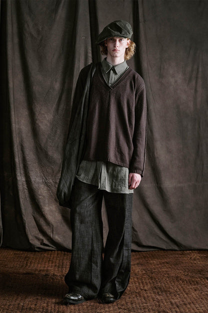 Tote Large Élégante en Croissant -  design architectural - Tote Large Élégante en Croissant pour un Style Unique