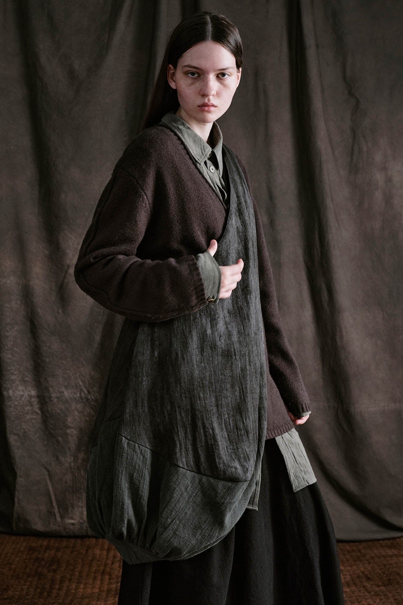 Tote Large Élégante en Croissant -  tote en tissu durable - Tote Large Élégante en Croissant pour un Style Unique