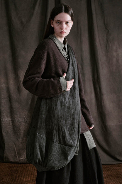 Tote Large Élégante en Croissant -  tote en tissu durable - Tote Large Élégante en Croissant pour un Style Unique