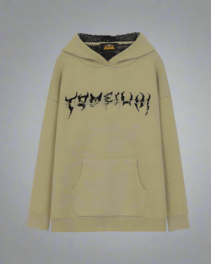 Sweat à capuche crâne urbain audacieux