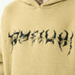 Sweat à capuche crâne urbain audacieux