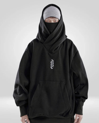 Hoodie Col Roulé Chic et Confortable
