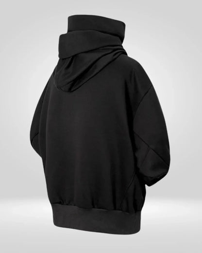 Hoodie Col Roulé Chic et Confortable