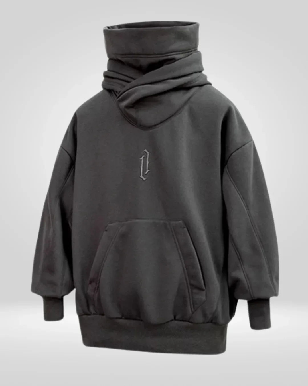 Hoodie Col Roulé Chic et Confortable