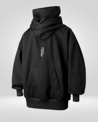 Hoodie Col Roulé Chic et Confortable
