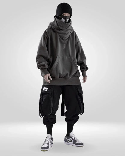 Hoodie Col Roulé Chic et Confortable