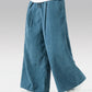 Pantalons Large en Velours Luxueux