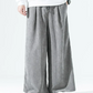 Pantalons Large en Velours Luxueux