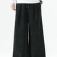Pantalons Large en Velours Luxueux